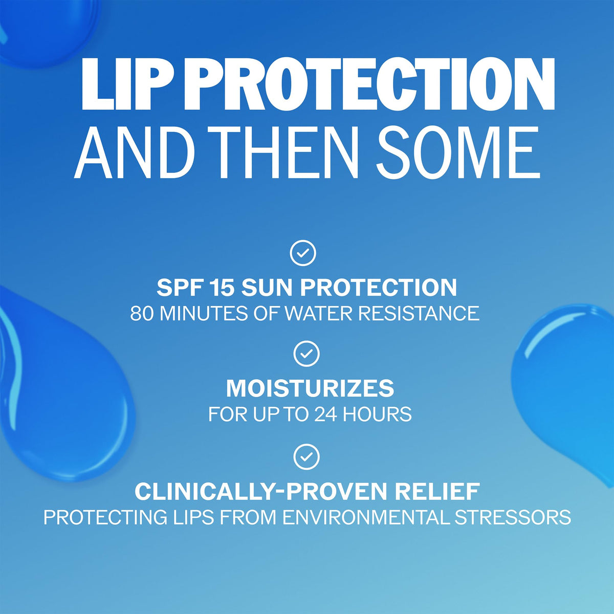 ChapStick Moisture + SPF 15 Lip Balm in a travel bag