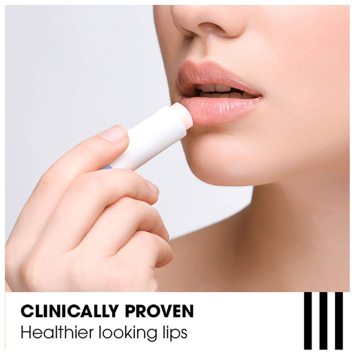 ChapStick Total Hydration Soothing Vanilla Lip Balm tube side view