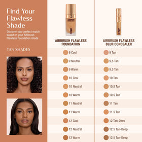 Charlotte Tilbury AIRbrush Flawless Blur Concealer application technique