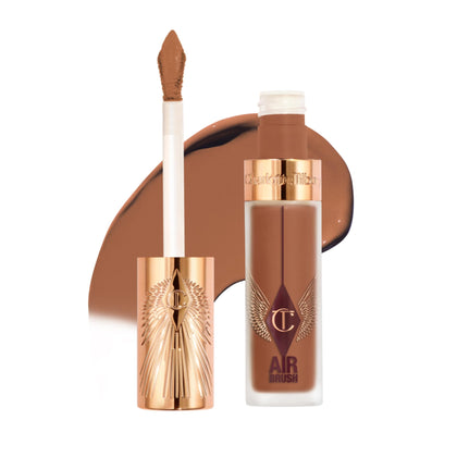 Charlotte Tilbury AIRbrush Flawless Blur Concealer front view with applicator