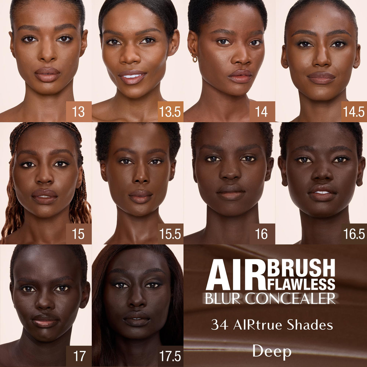 Charlotte Tilbury AIRbrush Flawless Blur Concealer in makeup setup