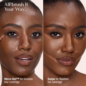 Charlotte Tilbury AIRbrush Flawless Blur Concealer shade selection