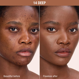 Charlotte Tilbury AIRbrush Flawless Blur Concealer swatch on skin