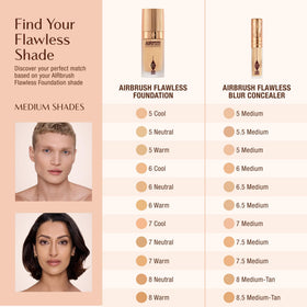 Charlotte Tilbury AIRbrush Flawless Blur Concealer texture on hand