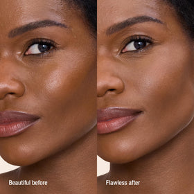 Charlotte Tilbury Airbrush Flawless Finish Blurring Powder with brush