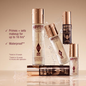 Charlotte Tilbury Airbrush Flawless Setting Spray application demonstration
