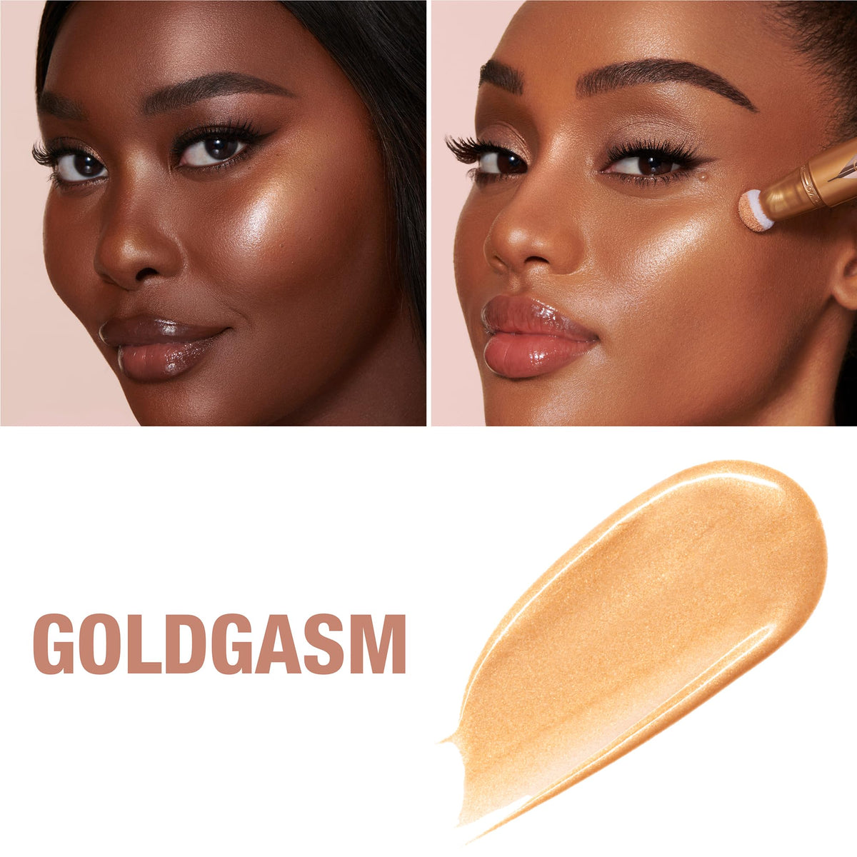 Charlotte Tilbury Beauty Light Wand Liquid Highlighter Magic Cushion applicator