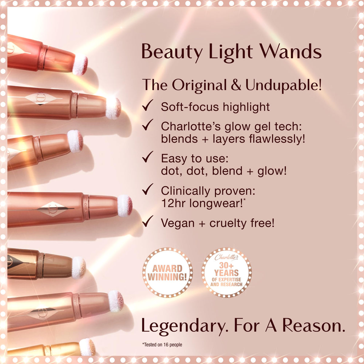 Charlotte Tilbury Beauty Light Wand Liquid Highlighter packaging