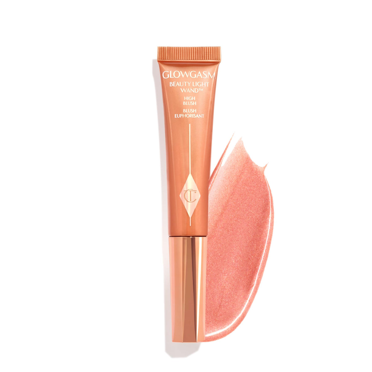 Charlotte Tilbury Beauty Light Wand Peachgasm front view