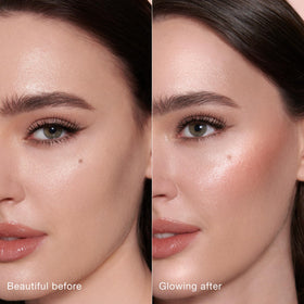 Charlotte Tilbury Beauty Light Wand Peachgasm in lifestyle setting