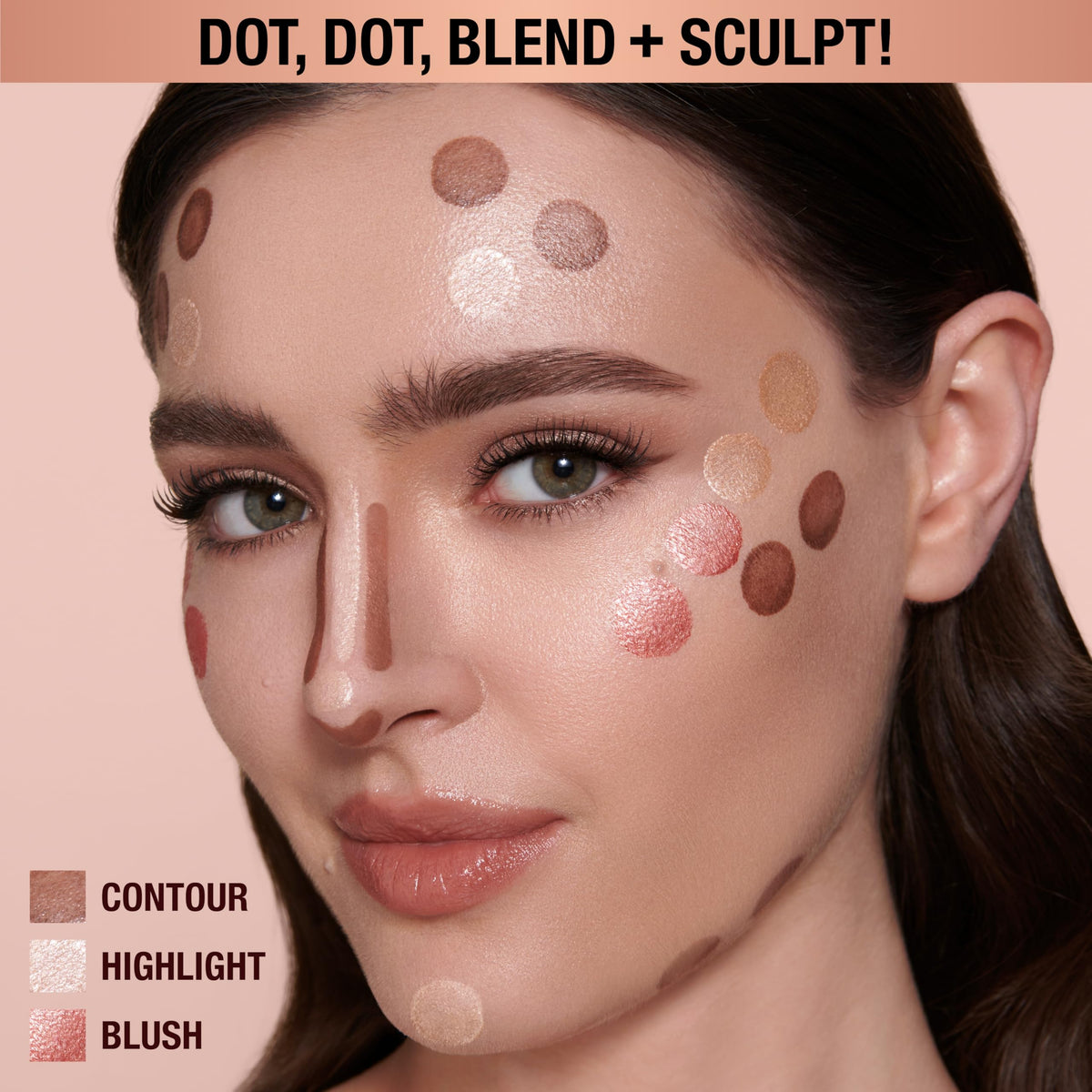Charlotte Tilbury Beauty Light Wand swatch on skin