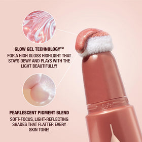 Charlotte Tilbury Beauty Light Wand with makeup brushes