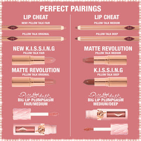 Charlotte Tilbury Big Lip Plumpgasm Lip Gloss swatch on skin