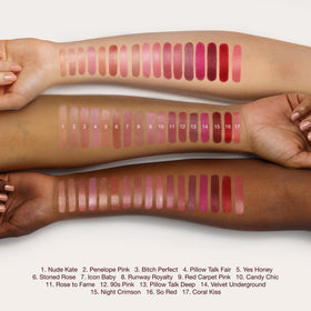 Charlotte Tilbury K.I.S.S.I.N.G Lipstick application on lips