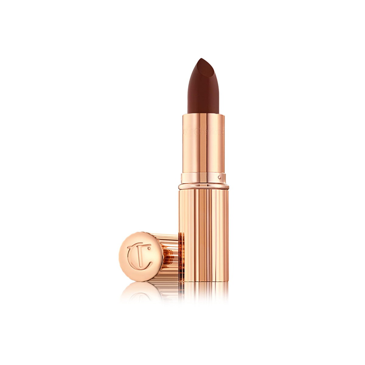 Charlotte Tilbury K.I.S.S.I.N.G Lipstick front view with satin finish