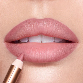 Charlotte Tilbury Lip Cheat Lip Liner applied on lips