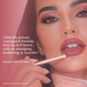 Charlotte Tilbury Lip Cheat Lip Liner in a makeup setup