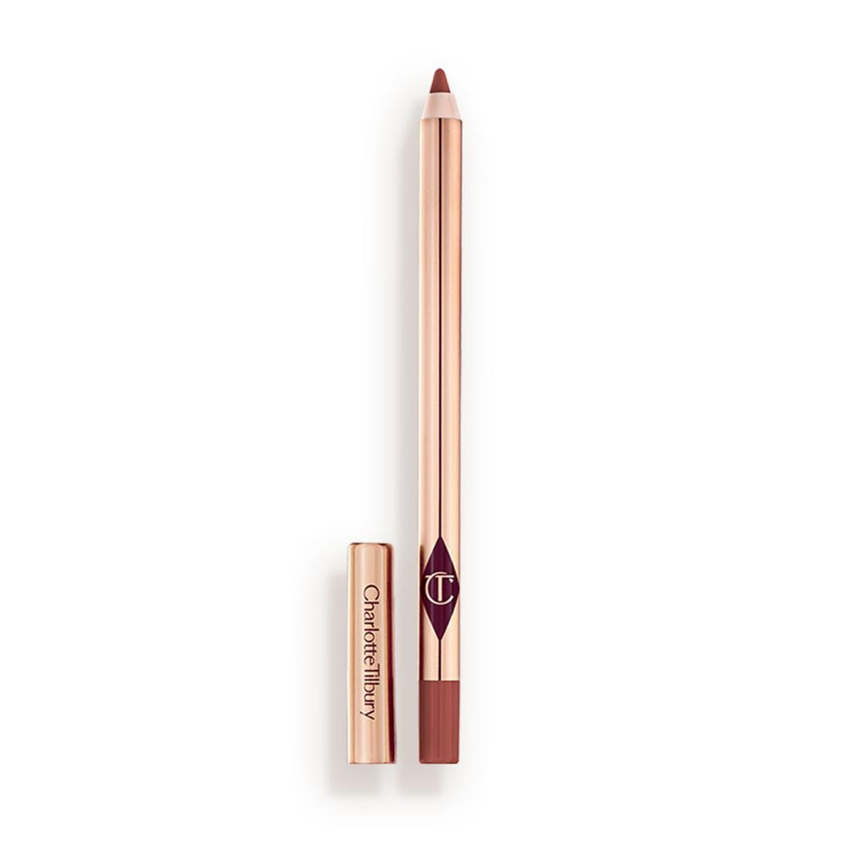 Charlotte Tilbury Lip Cheat Lip Liner in Hot Gossip front view