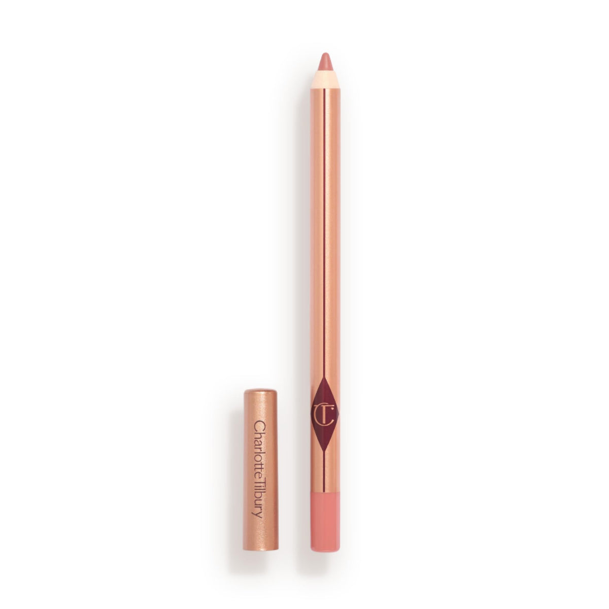 Charlotte Tilbury Lip Cheat Lip Liner in Pillow Talk Fair front view
