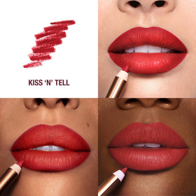 Charlotte Tilbury Lip Cheat Lip Liner swatch on skin