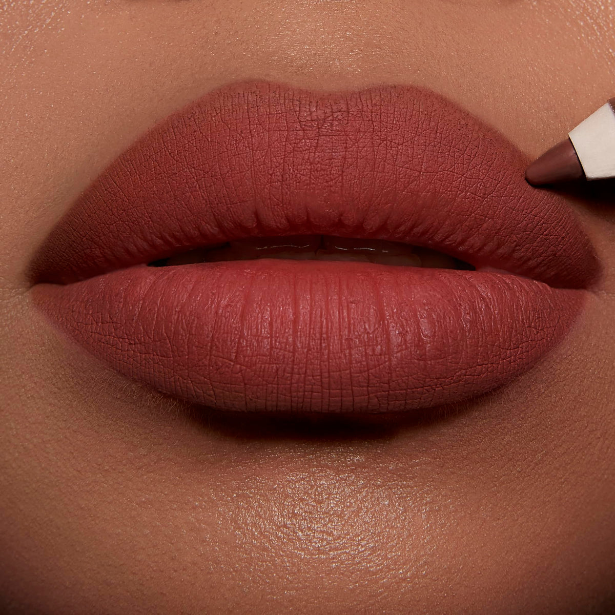 Charlotte Tilbury Lip Cheat Lip Liner swatch on skin