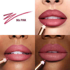 Charlotte Tilbury Lip Cheat Waterproof Lip Liner 90s Pink close-up of tip