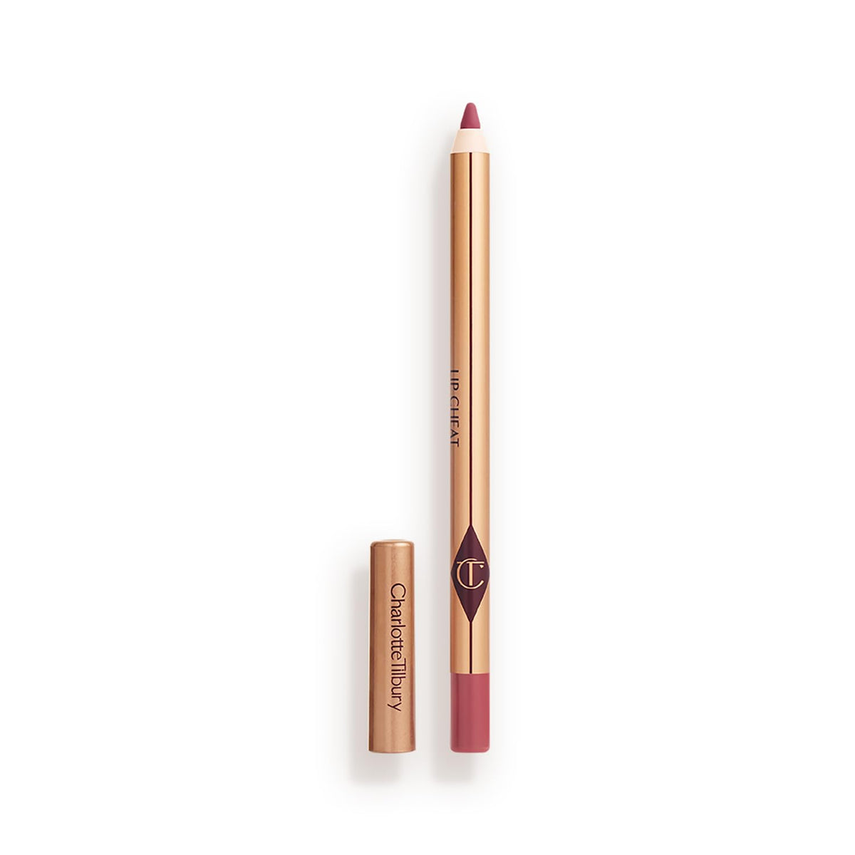 Charlotte Tilbury Lip Cheat Waterproof Lip Liner 90s Pink front view