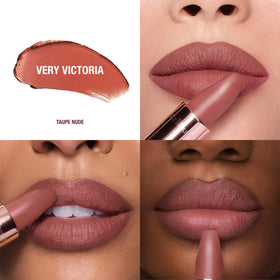 Charlotte Tilbury Matte Revolution Lipstick angled square tip for precision application