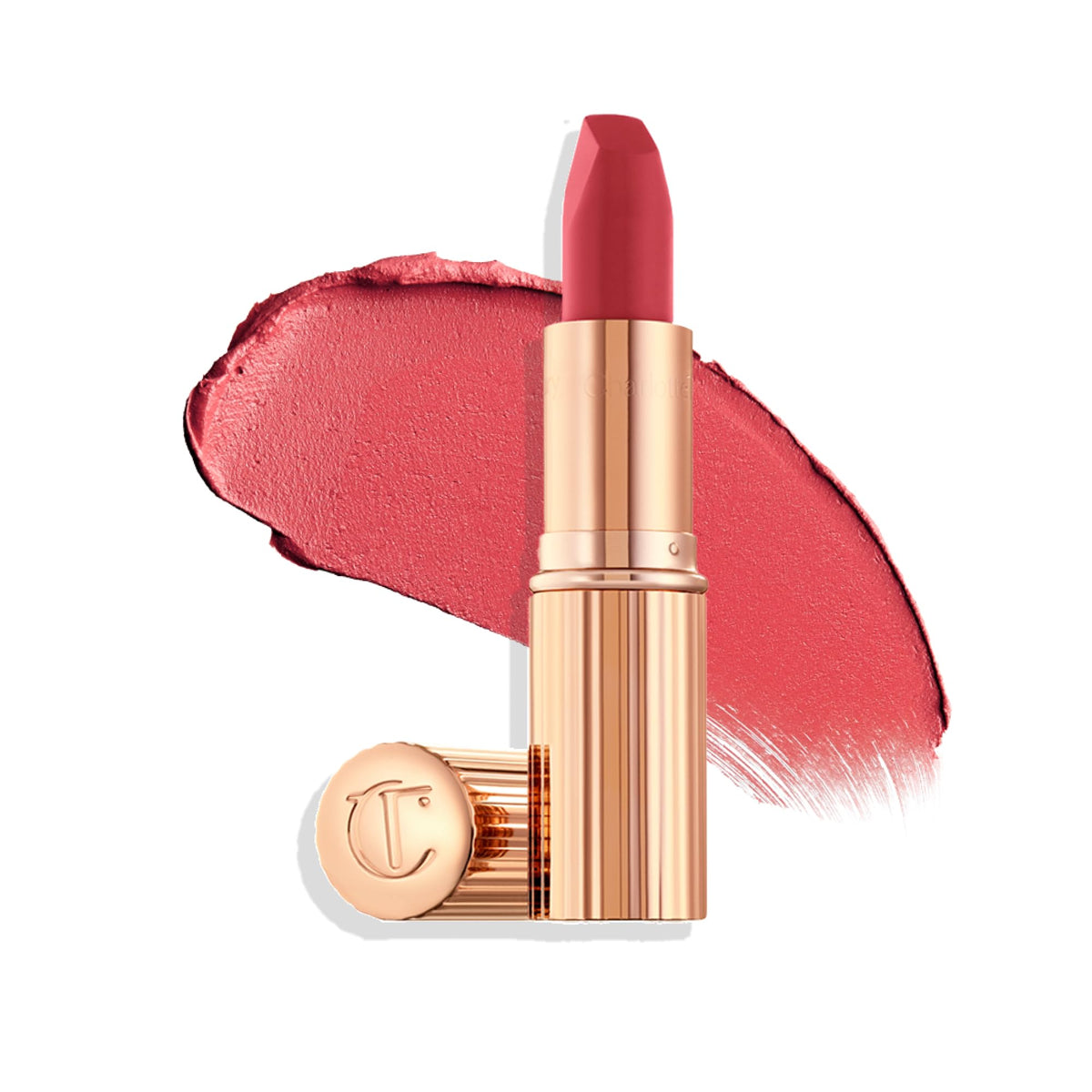 Charlotte Tilbury Matte Revolution Lipstick Gracefully Pink front view