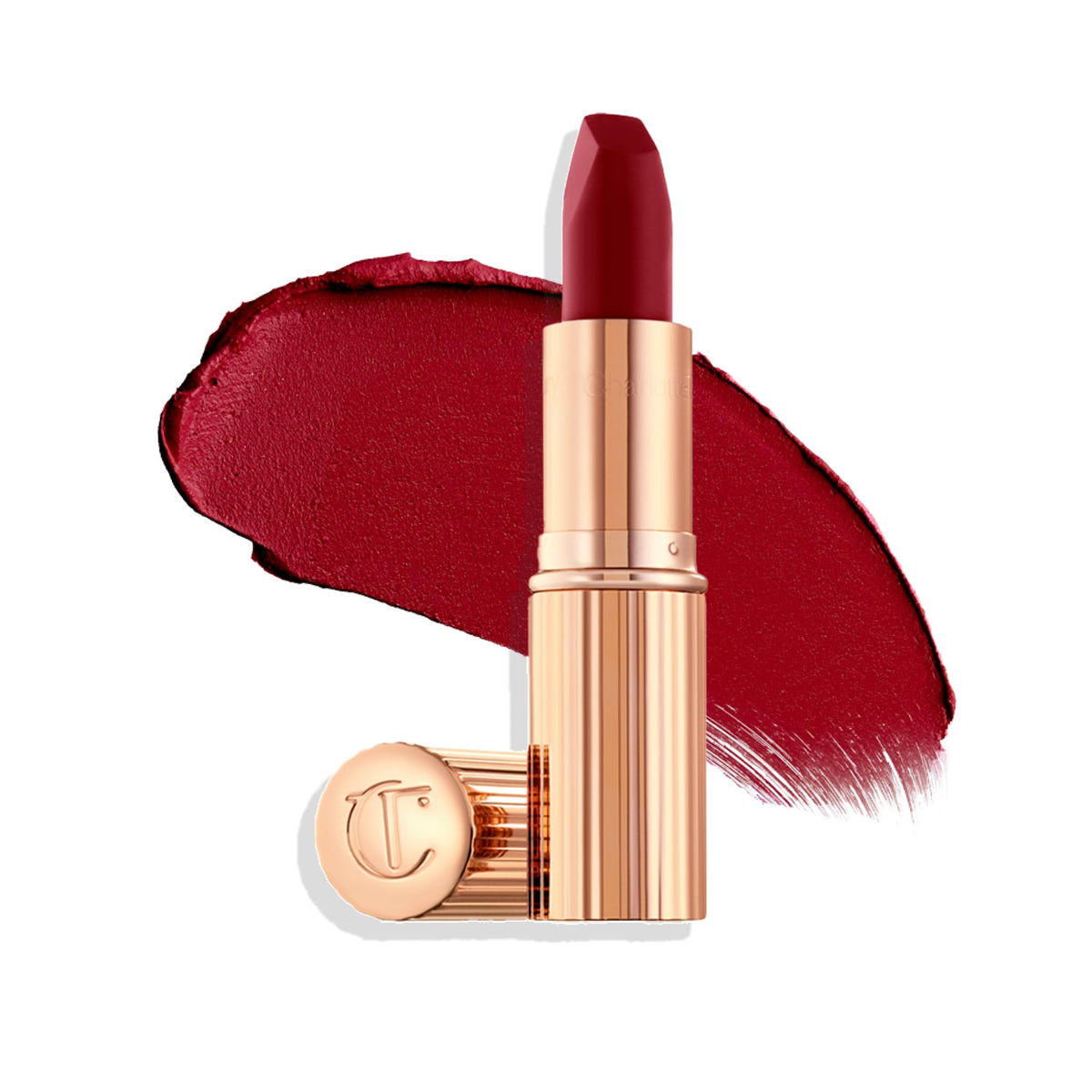 Charlotte Tilbury Matte Revolution Lipstick Red Carpet Red front view