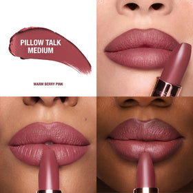 Charlotte Tilbury Matte Revolution Lipstick showing angled square tip