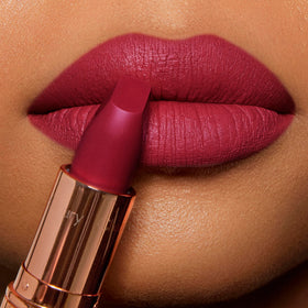 Charlotte Tilbury Matte Revolution Lipstick swatch on skin