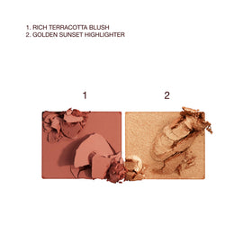Charlotte Tilbury Mini Blush & Glow Palette showing terracotta blush