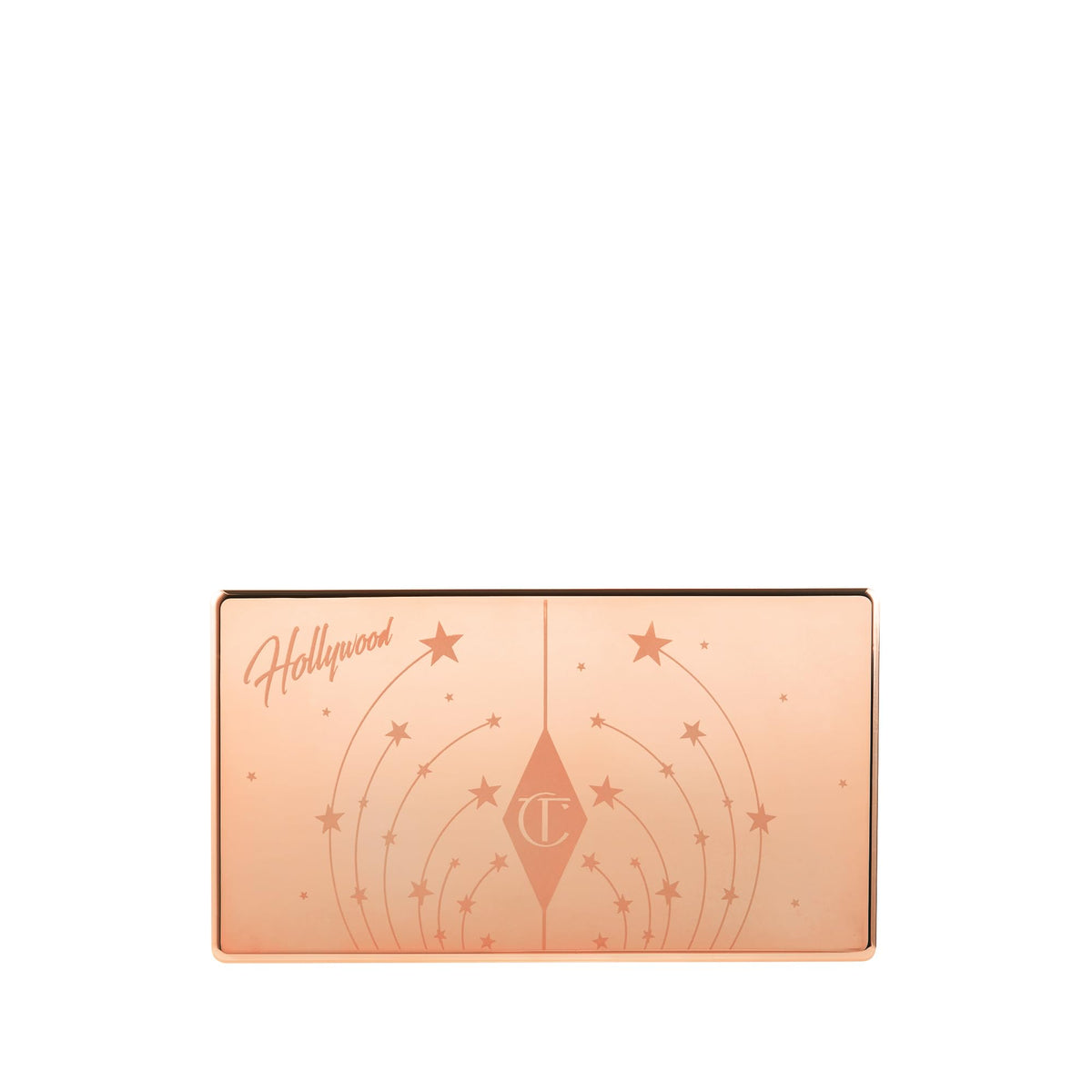 Charlotte Tilbury Mini Blush & Glow Palette with makeup brush