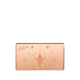 Charlotte Tilbury Mini Blush & Glow Palette with makeup brush