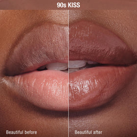 Charlotte Tilbury Pillow Talk Blush Balm Lip Tint swatch on skin