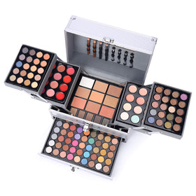 CHARMCODE makeup gift set arranged for display