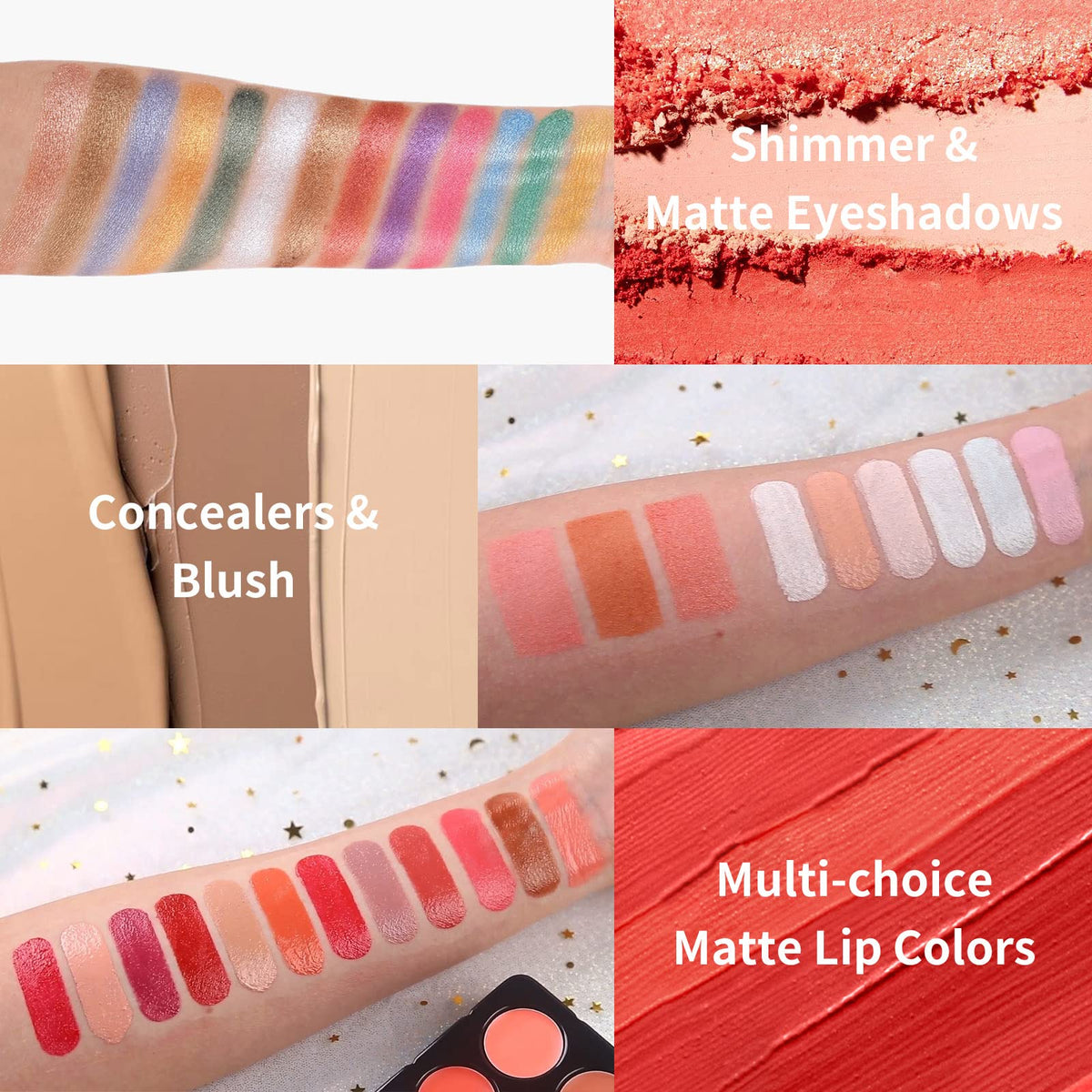 CHARMCODE Makeup Gift Set with various makeup products