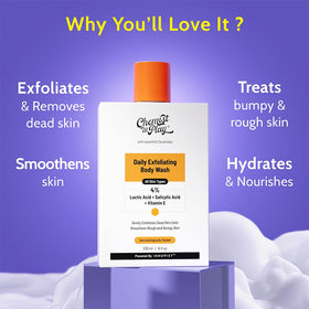 Chemist at Play Exfoliating Body Wash 236ml texture close-up
