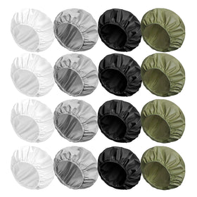 CHFONG 16 PCS Shower Cap Set in assorted colours