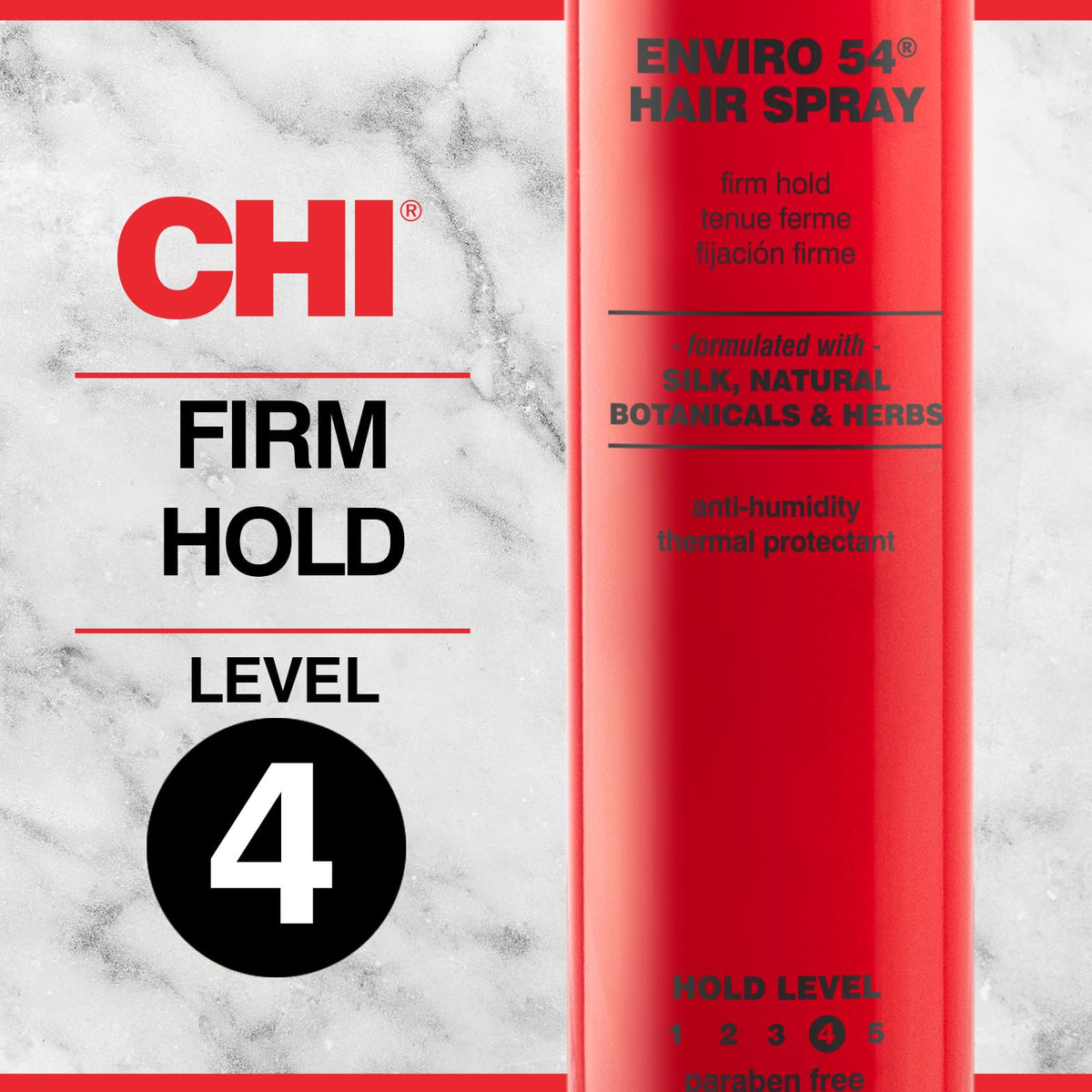 CHI Enviro 54 Hairspray 10 Oz side view