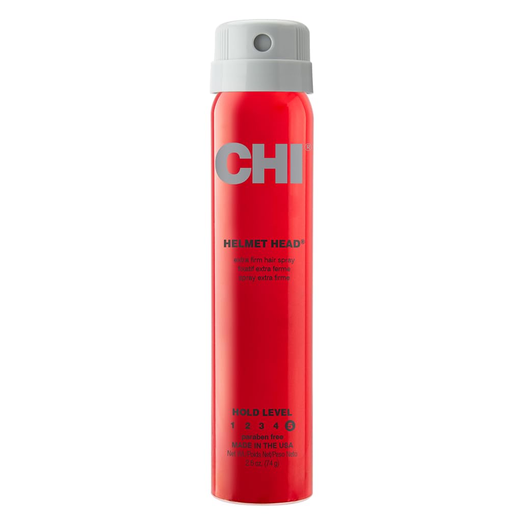 CHI Helmet Head Extra Firm Hairspray 2.6 Oz front view