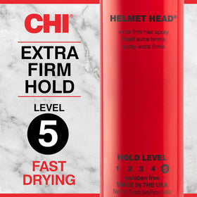 CHI Helmet Head Extra Firm Hairspray lifestyle use