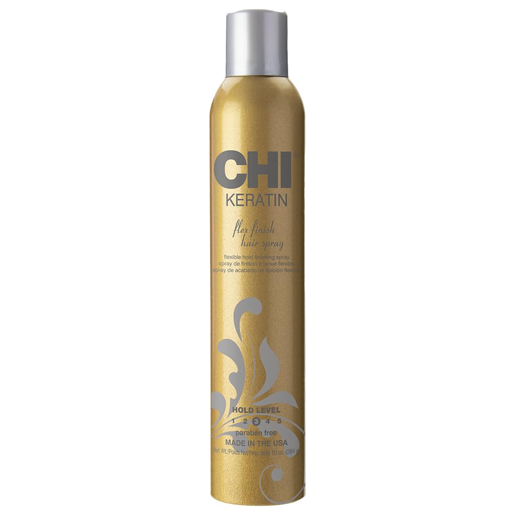 CHI Keratin Flex Finish Hair Spray 10 Oz front view