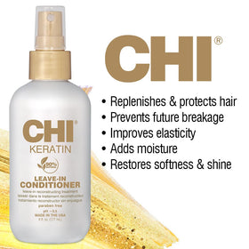 CHI Keratin Leave-in Conditioner with jojoba and Argan oils