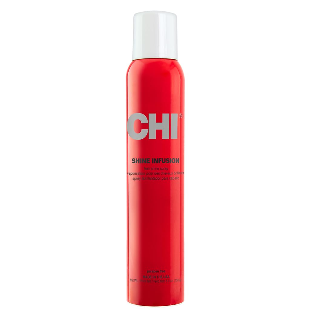CHI Shine Infusion Hair Spray 5.3 oz front view