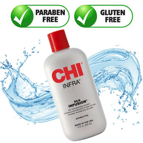 CHI Silk Infusion Leave-In Hair 12 Oz side view
