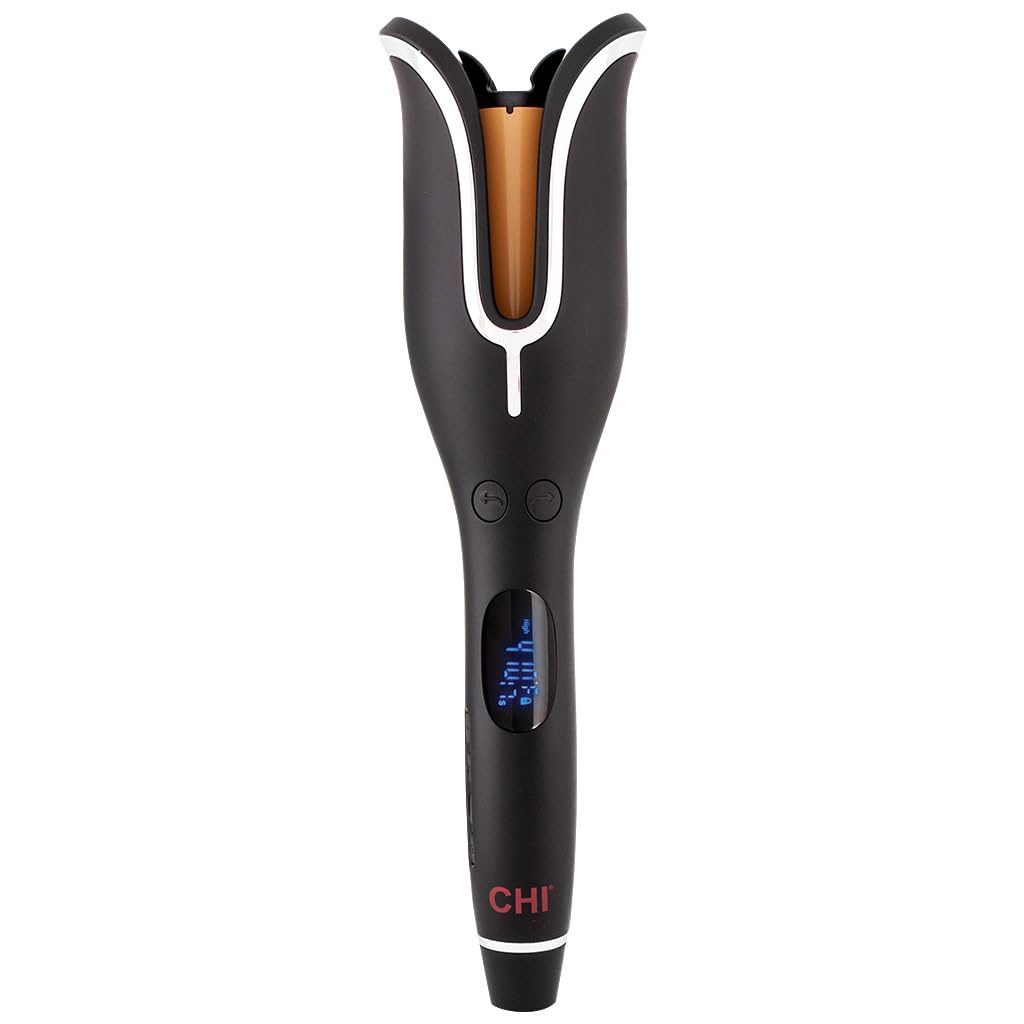 CHI Spin N Curl 1″ Ceramic Rotating Curling Iron front view