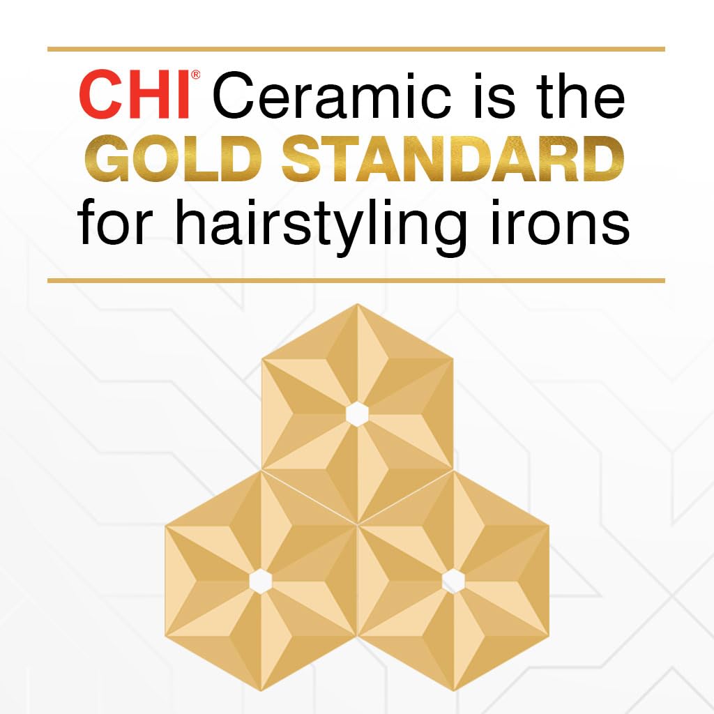 CHI Tourmaline Ceramic Curling Iron with user guide