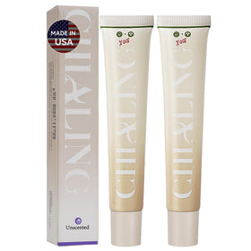 Chialing Beef Tallow Lip Balm front view in a squeezable tube